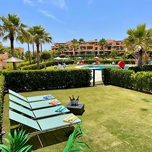  Apartment Beach Golf With Private Garden Direct Pool Access